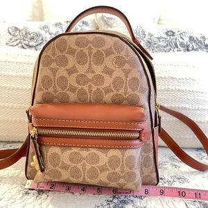 Coach small backpack